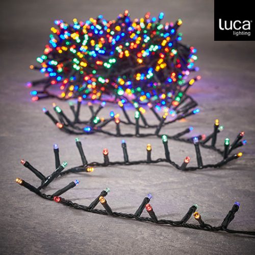 LED lampice višebojne, 700 LED IP44 8 funkcija, timer, 1400cm