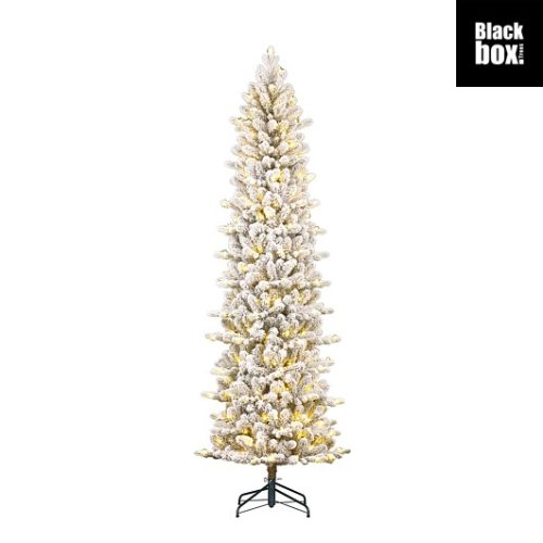 Harma Pilar božićno drvce zeleno snježno, toplo bijela LED 260L TIPS 989, timer, dimmer, h230xd69cm