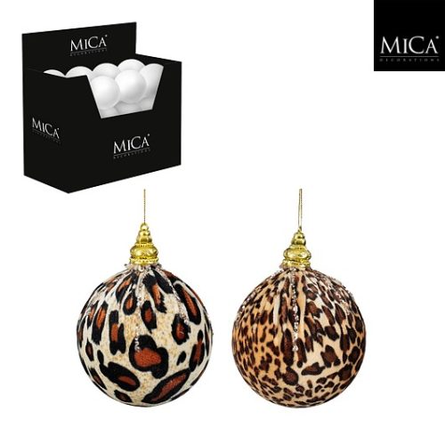 Kuglica leopard smeđa, nelomljiva, 2 sort, d10cm