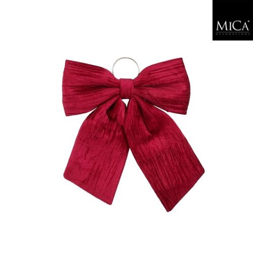Mašna bordo, 32xw40xh3cm
