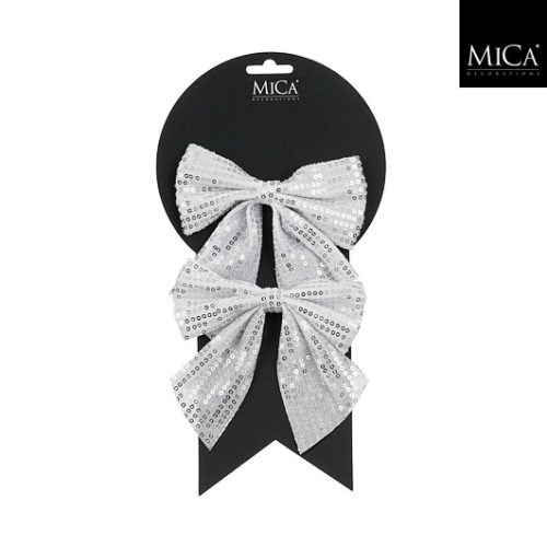 Mašna bijela, 2 kom, 12xw13xh1cm
