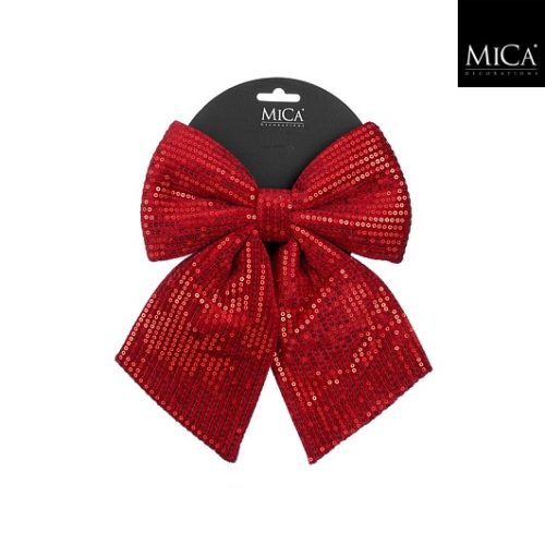 Mašna bordo, 20xw23xh1,5cm