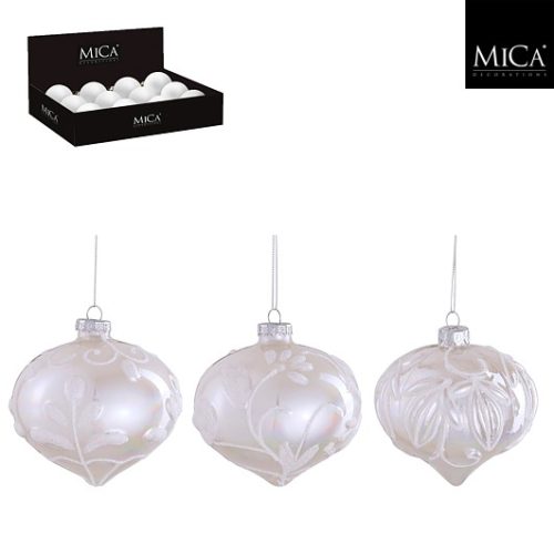 Ukras lukovica bijela, 3 sort, d10cm