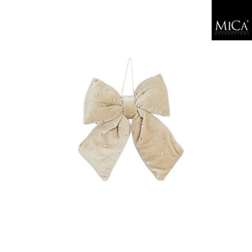Mašna krem, 3xw15xh17cm