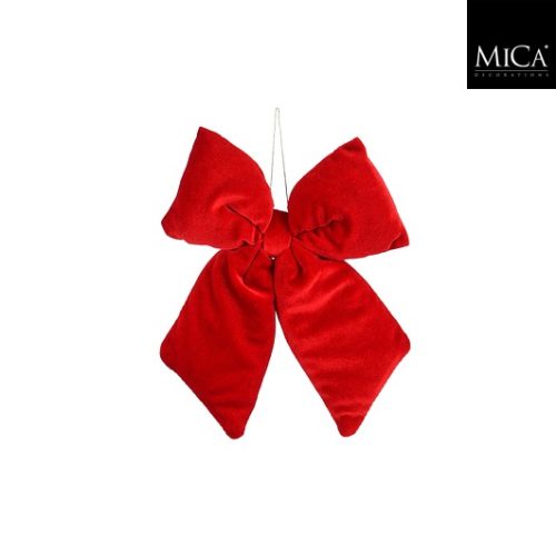 Mašna crvena, 5xw20xh23cm