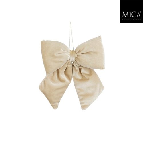 Mašna krem, 5xw20xh23cm