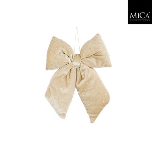 Mašna krem, 5xw20xh23cm