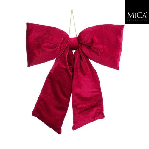 Mašna tamnocrvena, 7xw39xh50cm