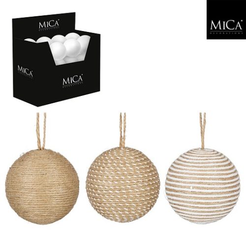 Kuglica smeđa, nelomljiva, 3 sort, d10cm