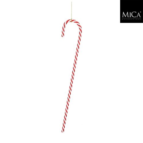 Ukras candy štap crveni, w7xh40cm