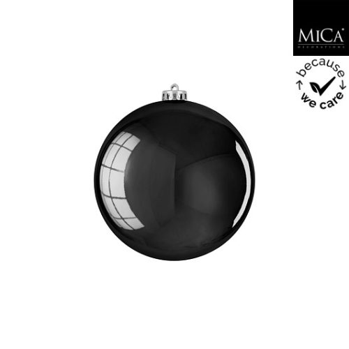 Kuglica crna sjajna, nelomljiva, d15cm