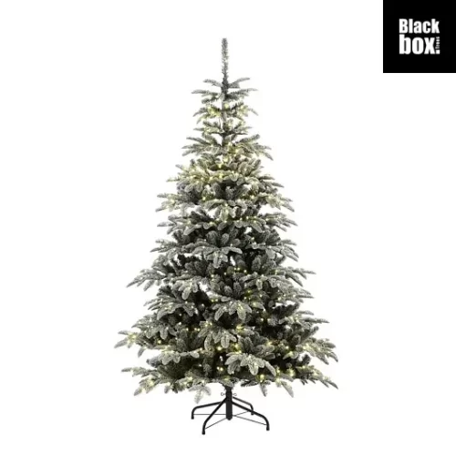 Picton jelka zelena sa snijegom i LED lampicama 1000L, TIPS 2610, timer & dimmer - 240xd140cm